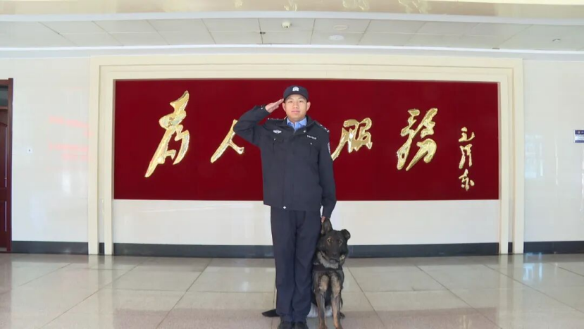 永昌公安：功勋警犬“雷神”与训导员的为民故事