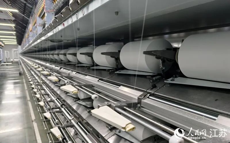 向“存量”要“增量”，台华新材项目顺利落地。人民网记者 马晓波摄