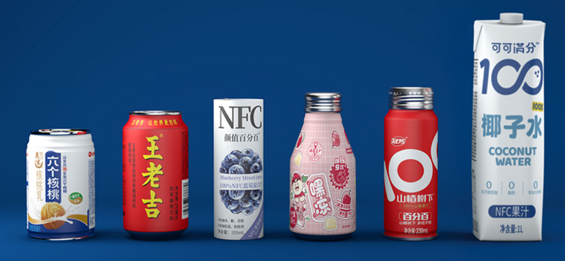 嘉美包装的客户涵盖多家食品饮料企业。企业官网截图