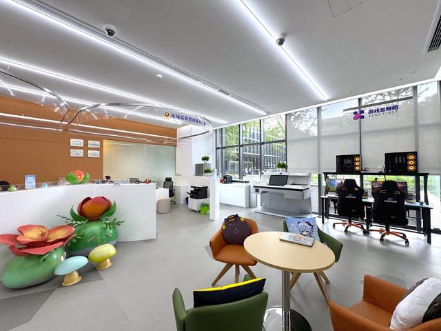 徐汇区游戏产业服务中心大厅 舒抒 摄