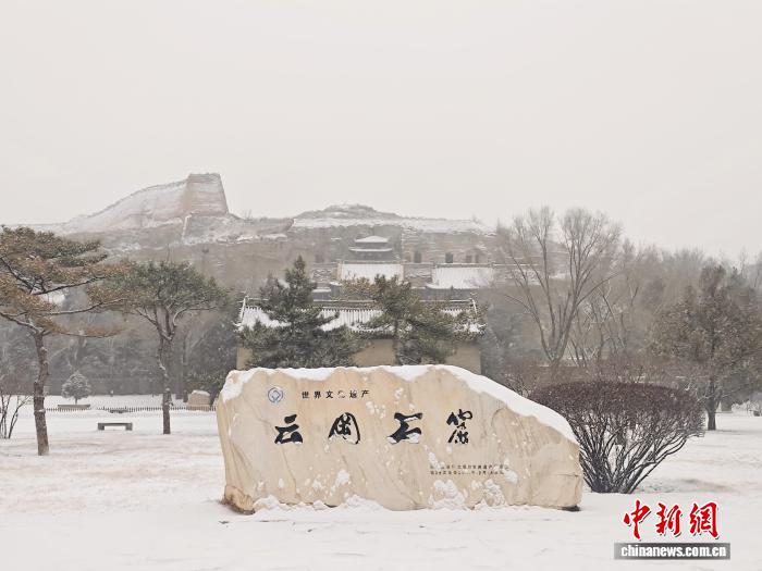 圖為山西雲岡石窟。付潔 攝