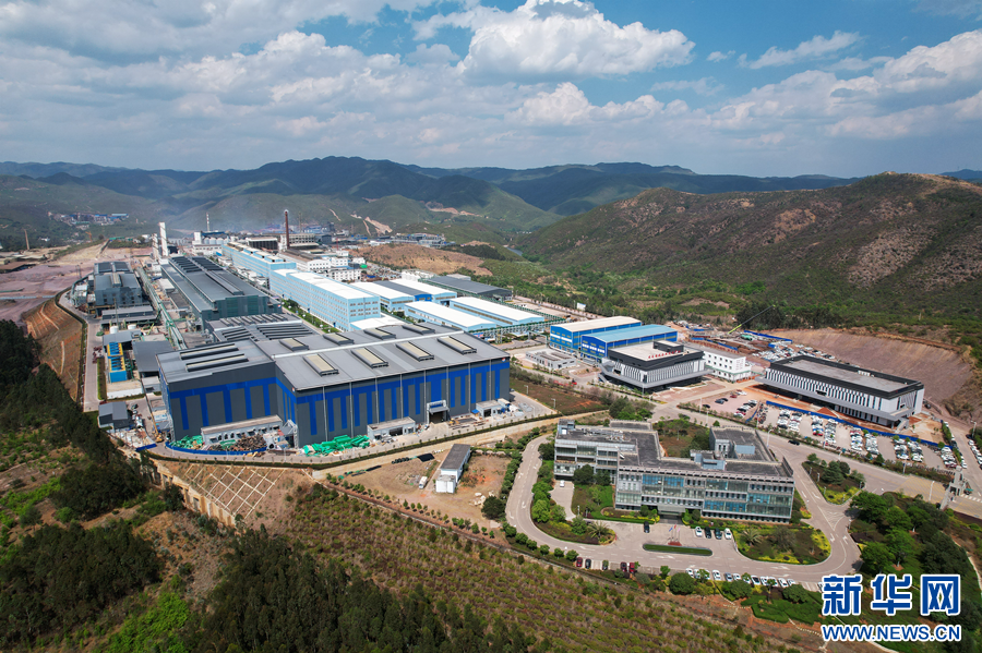 龙佰禄丰钛业有限公司（资料图）。新华网发（高建波 摄）