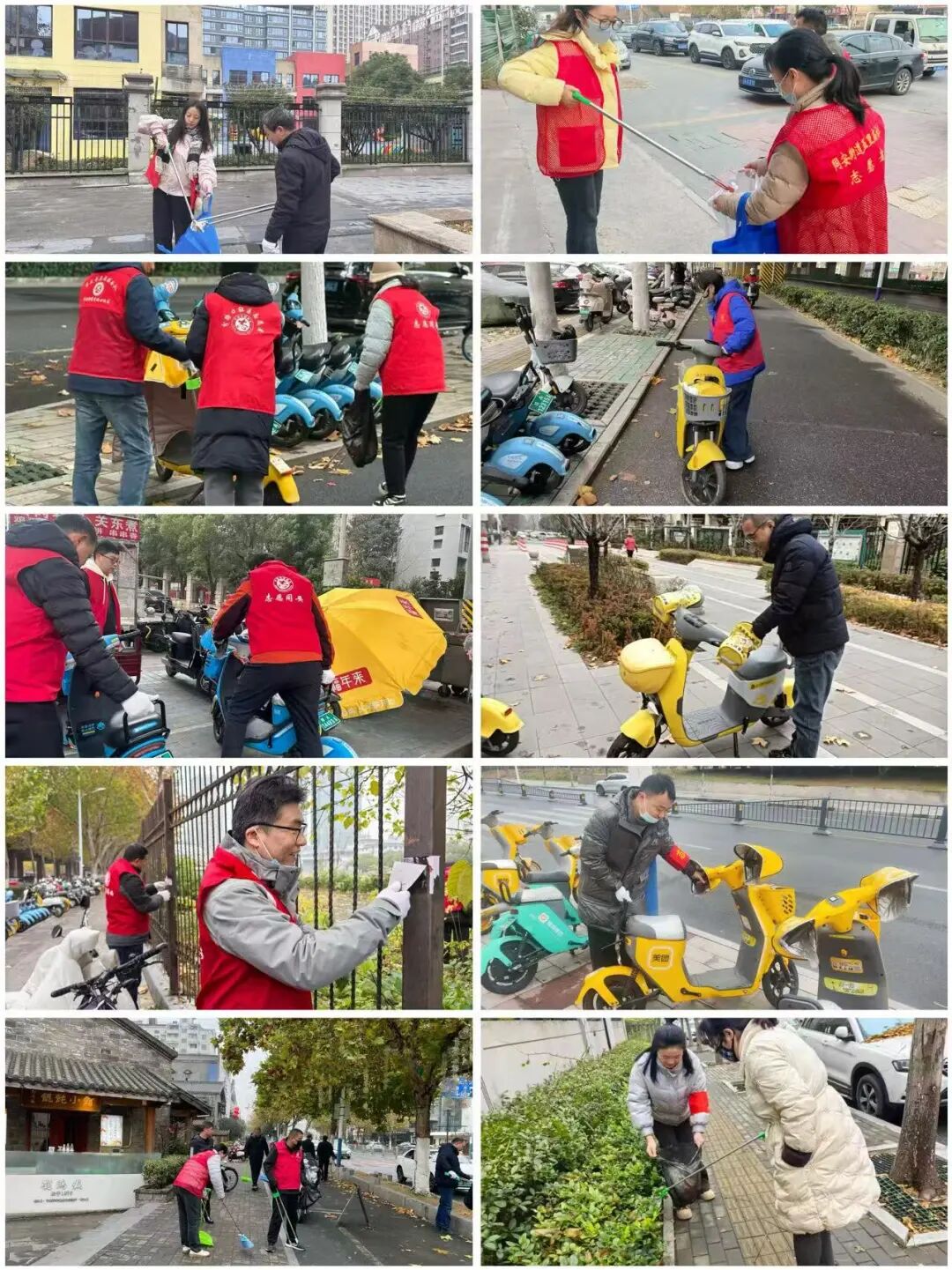 同安街道开展街面环境卫生整治