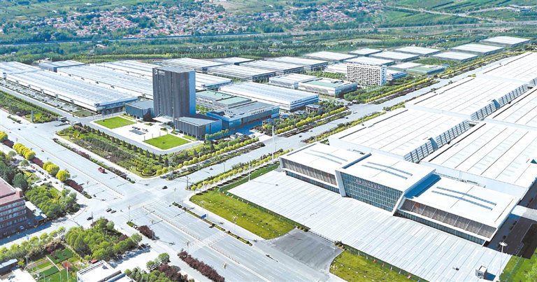 位于高碑店市的国家建筑节能技术国际创新园区。    受访单位供图