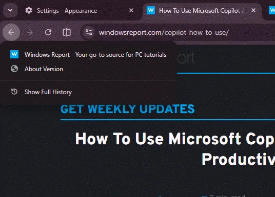 按屏幕左上角 后退 键就能关闭当前标签页,谷歌为 chrome 浏览器开发新功能