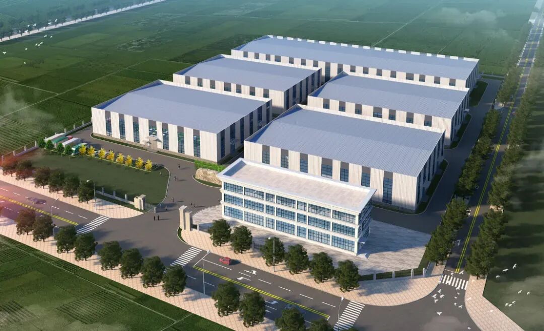 “东方雨虹防火材料建设项目”效果图