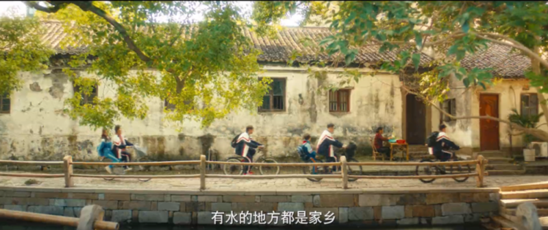 影视剧中的苏州老街。图为电视剧《北上》（2025）剧照。