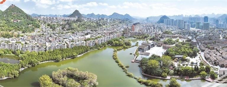 六盘水市区生态环境良好。 尚宇杰 摄