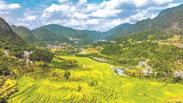 盘州市舍烹村美景。 尚宇杰 摄