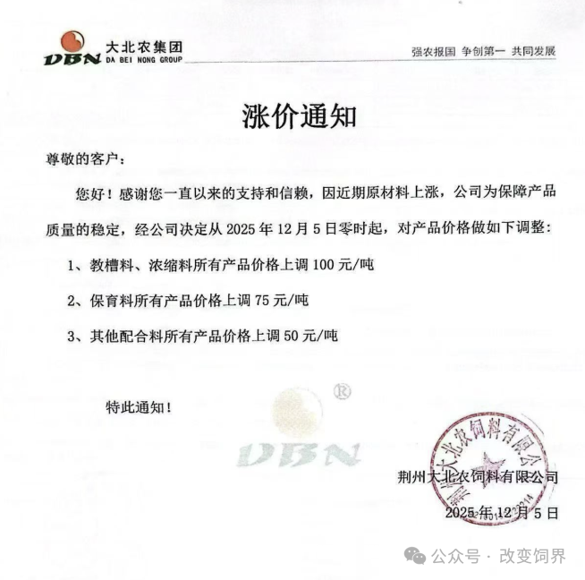 来源:饲料行业信息网、改变饲界、博亚和讯等。如涉侵权,请联系删除,电话:0371-63357633。