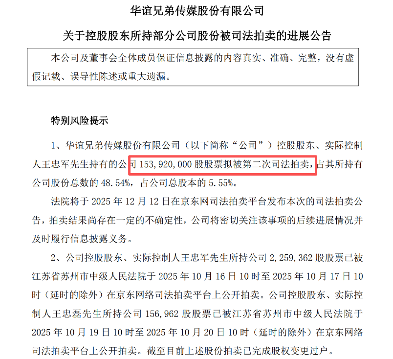 华谊兄弟遭阿里减持 阿里创投及马云不再是持股5%以上股东!