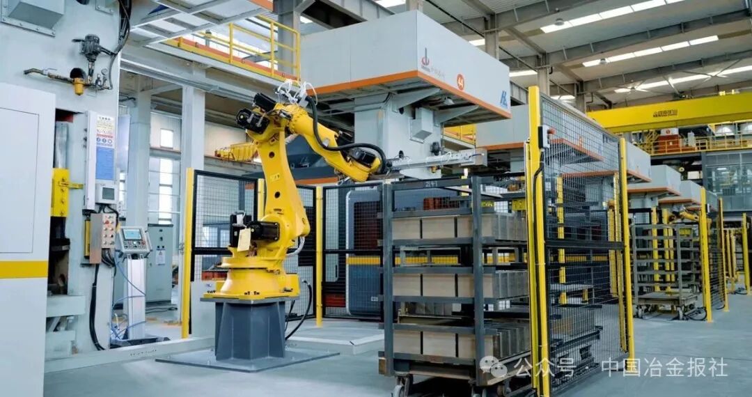 中钢洛耐定型制品自动化生产线