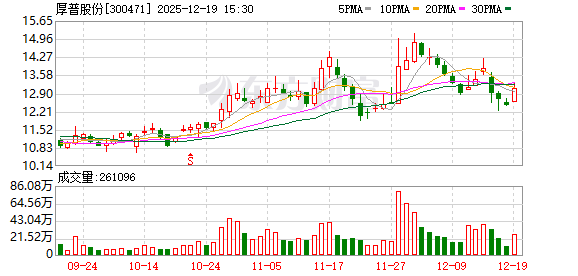 厚普股份：在应急电源方面公司已联合业内企业成功推出220kW高安全固态储氢燃料电池应急发电系统