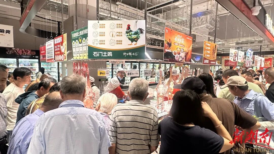 “石门土鸡”走进全国各大商超，受到消费者青睐
