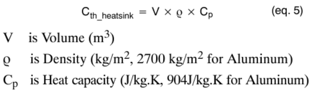 热界面材料(TIM)被视为Z CA的一部分,实际热阻抗应通过测试测量。