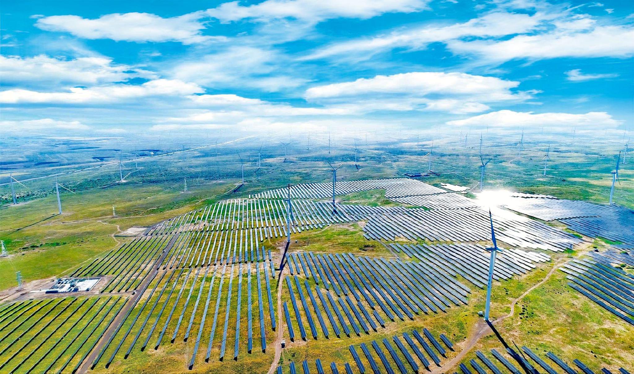 ̫��ɽ�����վ����100MWp��Ŀ