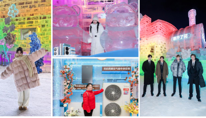 群星集结！马思纯领衔打卡美的真暖花开列车，成冬日顶流打卡点