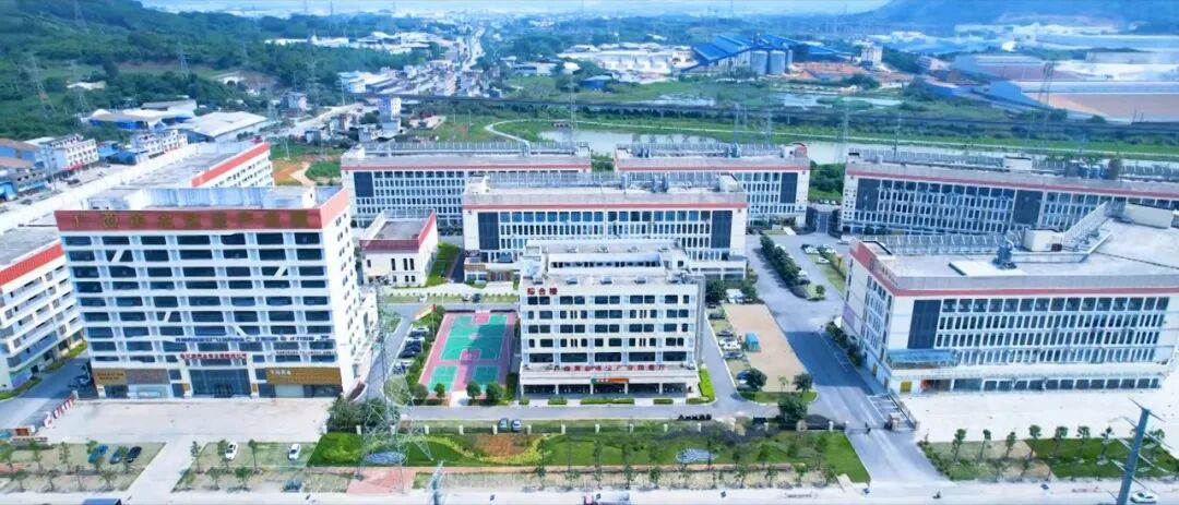 图为广西黄金珠宝产业园