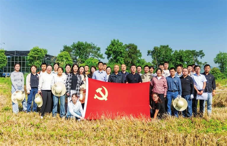 “践行供销使命担当”助农夏收主题党日活动