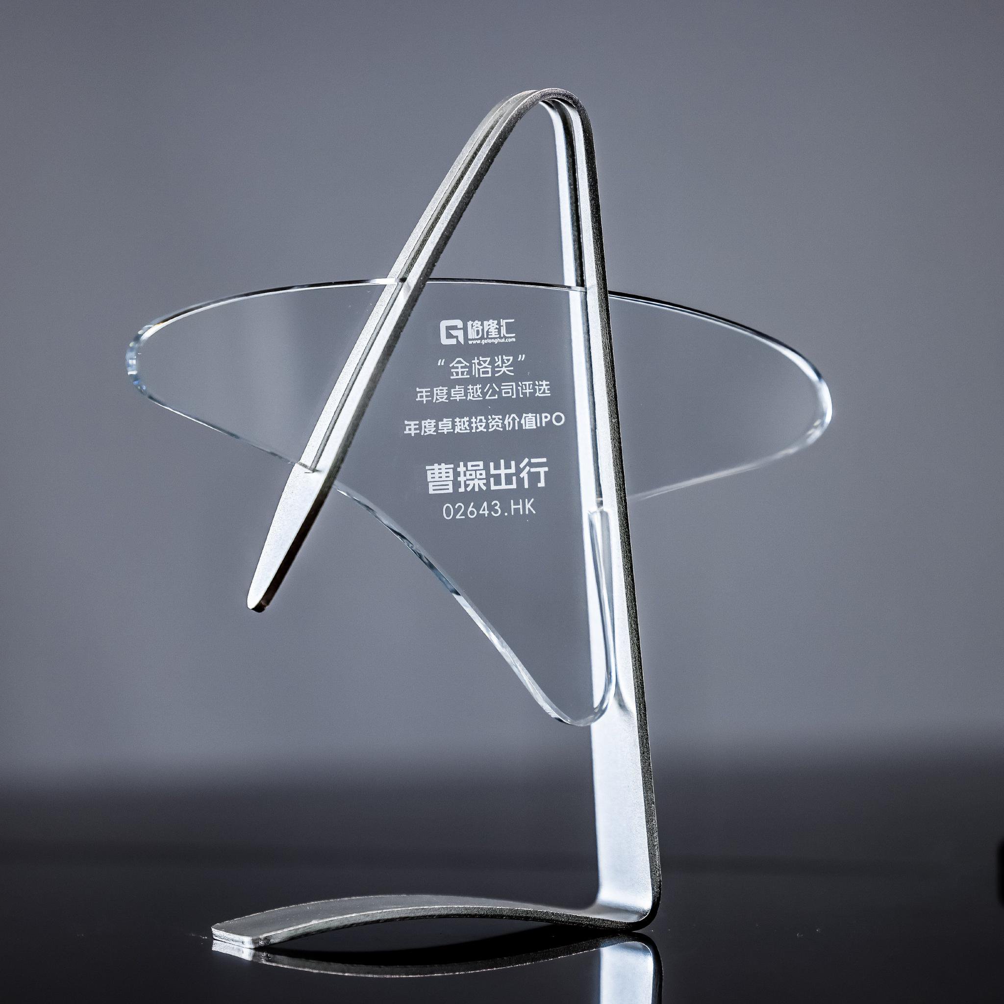 曹操出行荣获“格隆汇金格奖·年度卓越投资价值IPO”奖