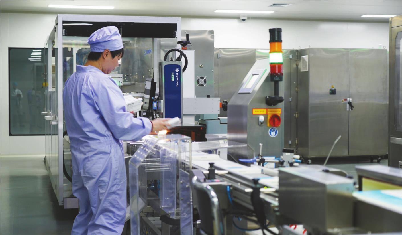 东北制药生产车间。 受访单位供图