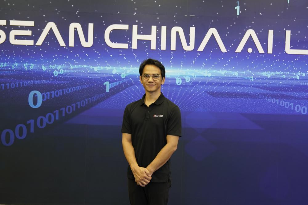 (Zetrix联合创始人法兹里·沙阿,摄影/肖航)