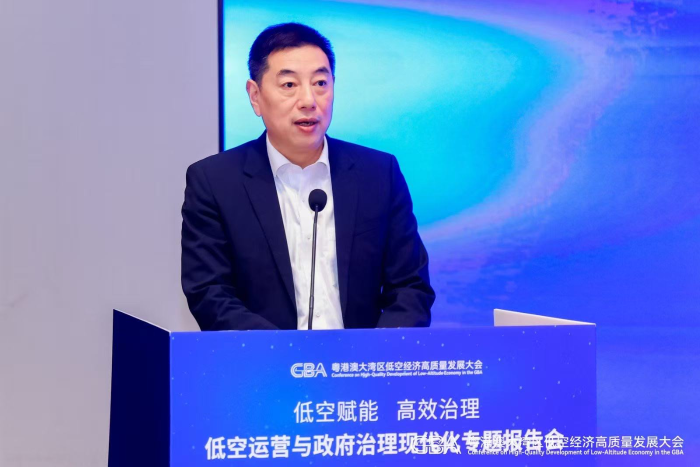 图为广州市人民政府副秘书长、一级巡视员 高裕跃