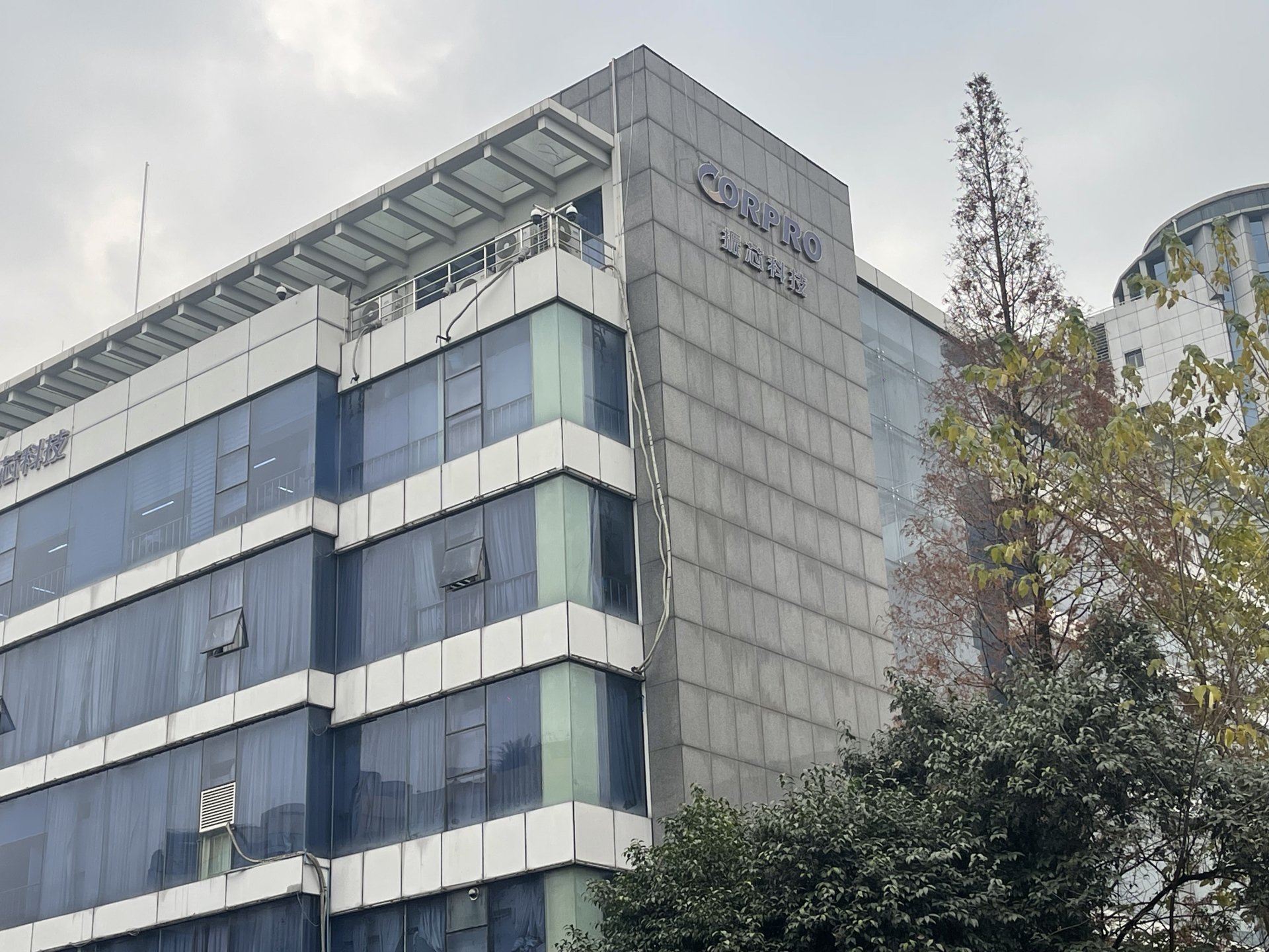 振芯科技办公楼现场&nbsp;图片来源：每经记者 胥帅 摄