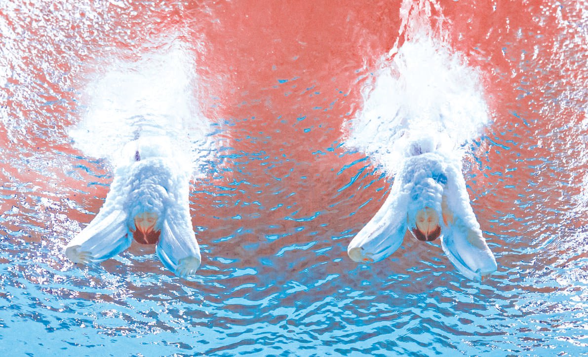 闪耀 中国游泳跳水锋芒正劲