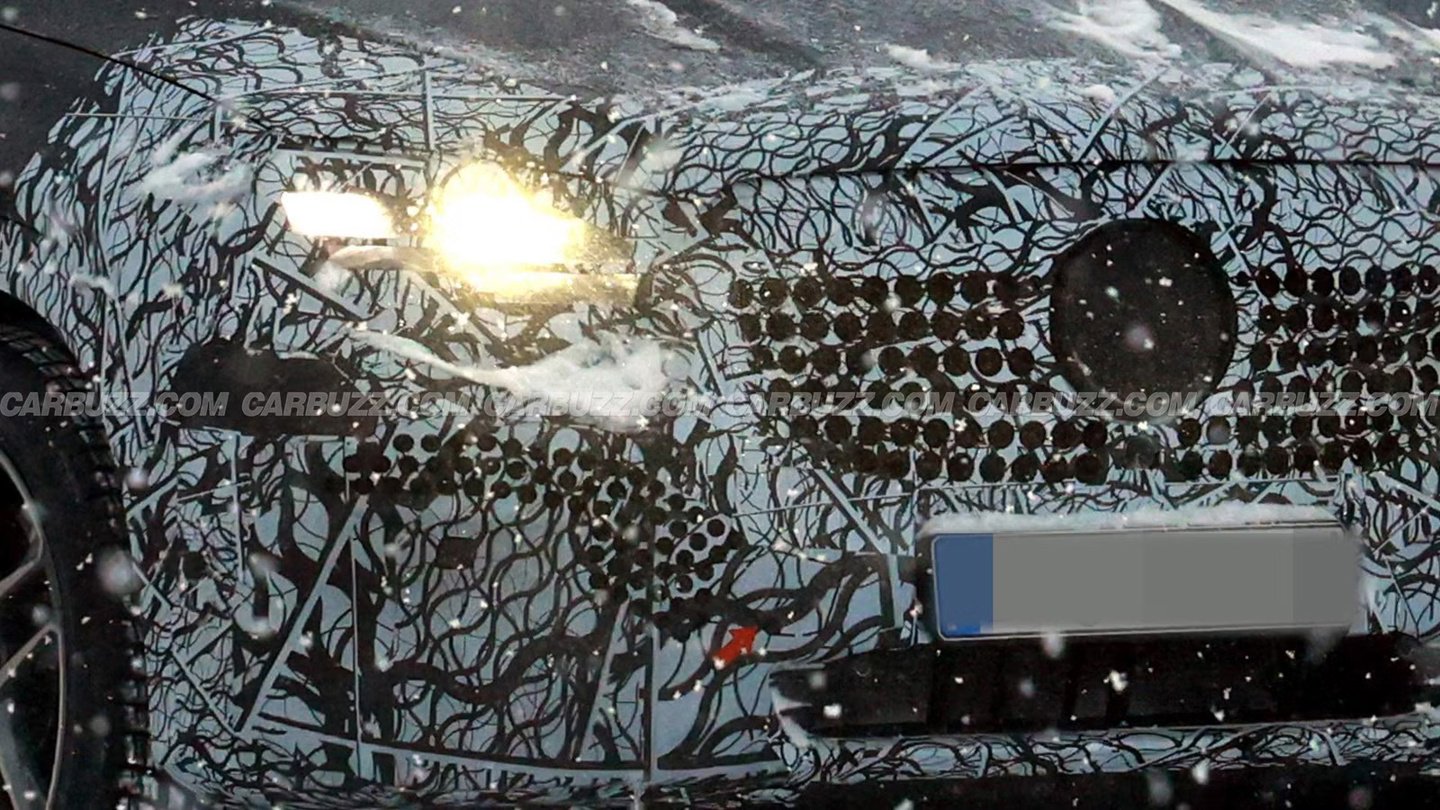 梅赛德斯-AMG GLE 53 改款车型路测图曝光：429 马力 +48V 轻混