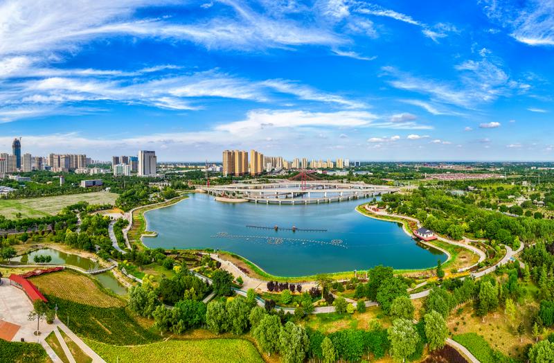 夏日董志塬风光。庆阳融媒记者 陈飞/摄