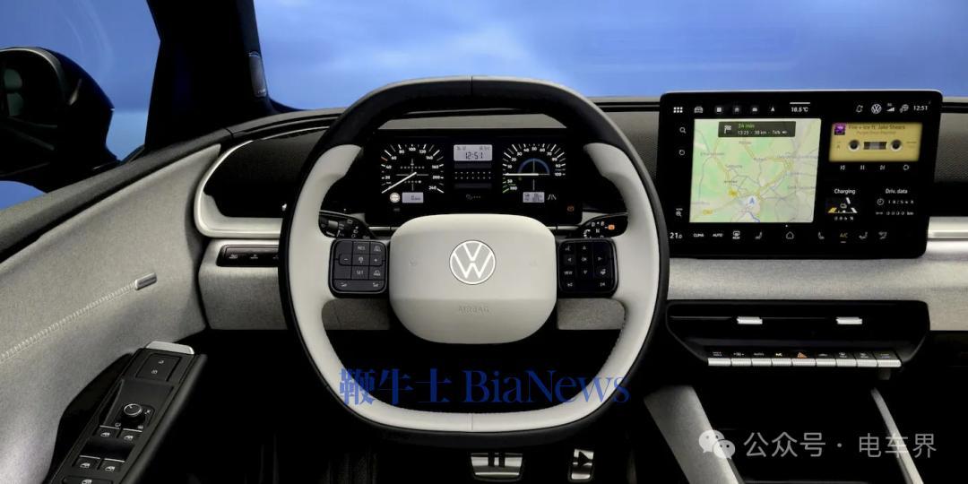 实体按键回归！大众ID. Polo内饰大改