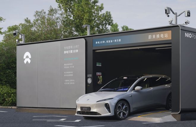 蔚来NIO Power新增上线36座站桩，已建成换电站3680座