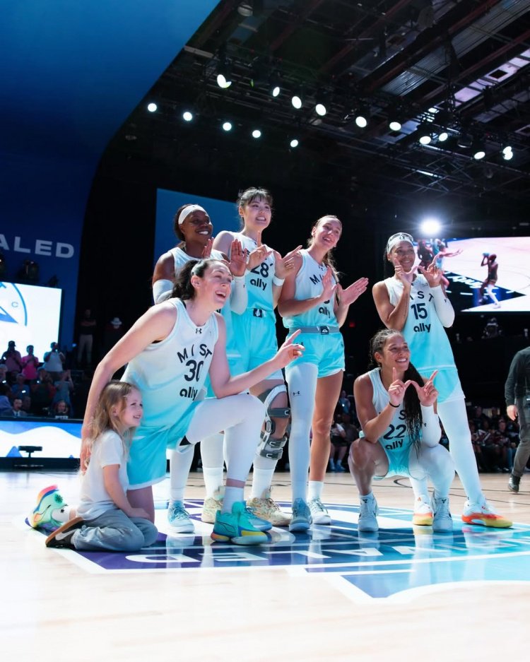 李月汝Unrivaled联赛首秀！代表Mist队出场近7分钟 拿到3分5板