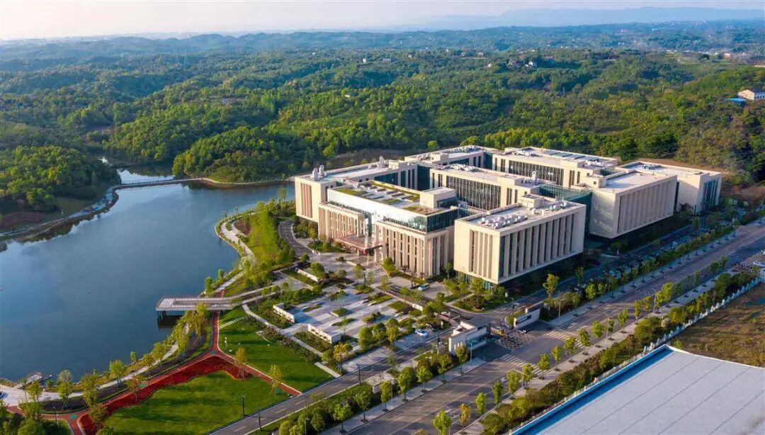 湖北三峡实验室外景。