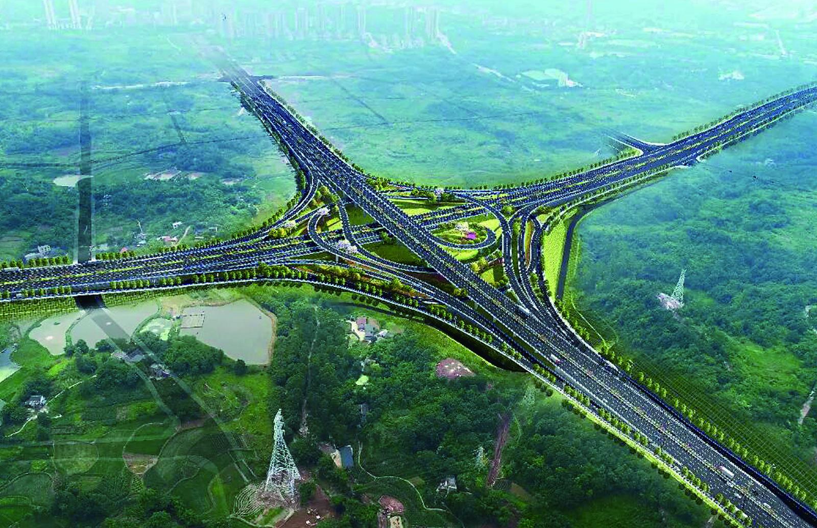 一纵线农马立交至白彭路立交段二期