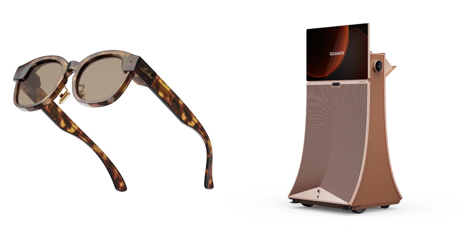 图示：BUTTONS VISION X & BUTTONS SOLEMATE产品图