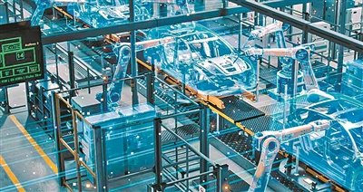 树根科技为头部车企打造的AI视觉检测站。