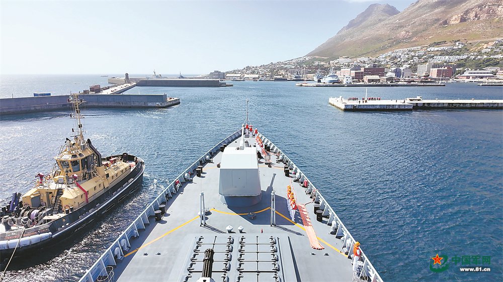 “和平意志-2026”海上联合演习开幕