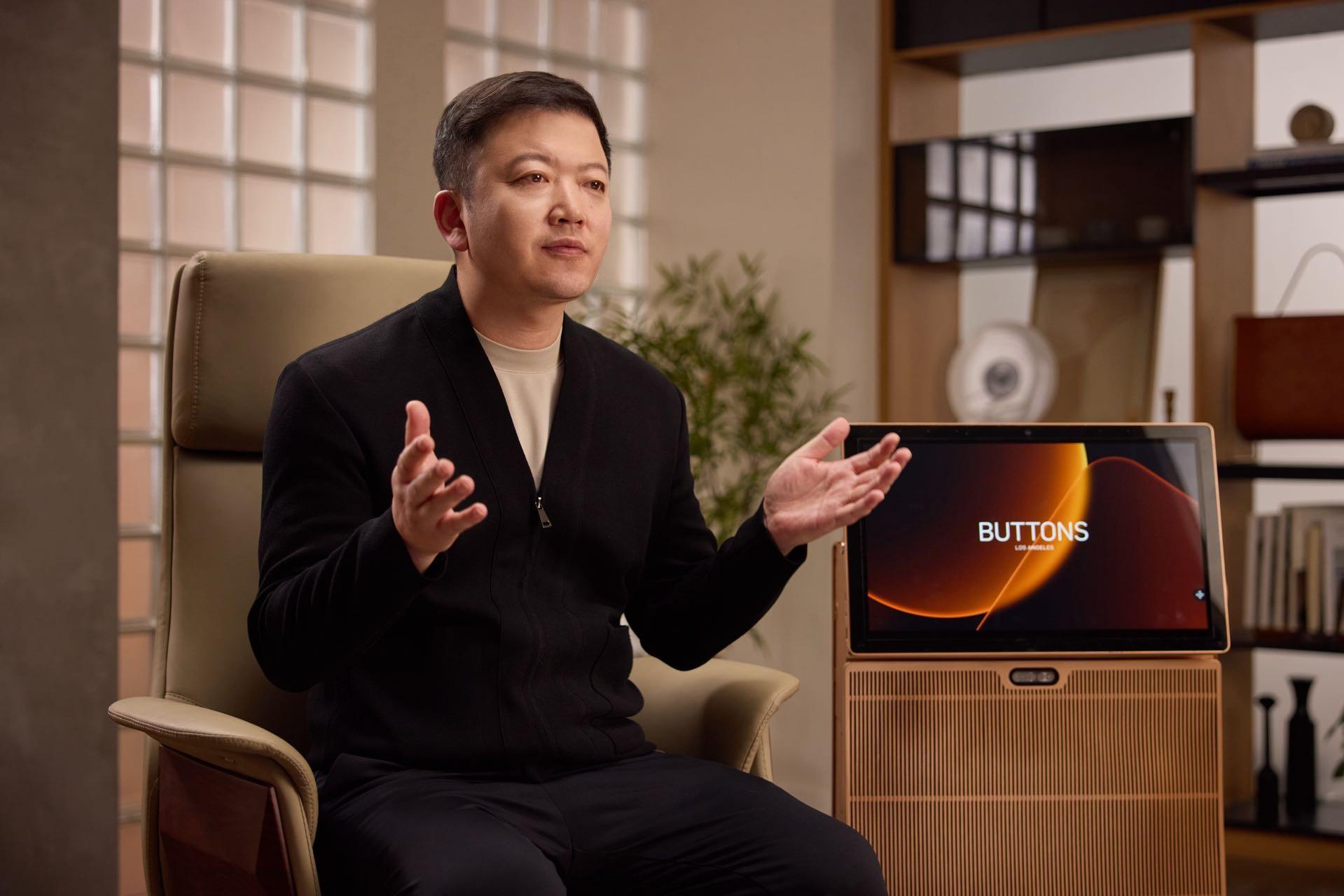 图示：BUTTONS 品牌总经理 - William Chang 常俊