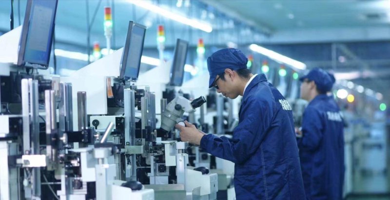 凯格精机的生产线场景