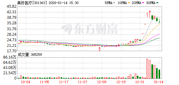 美好医疗：截至2025年12月31日股东总户数为14691户
