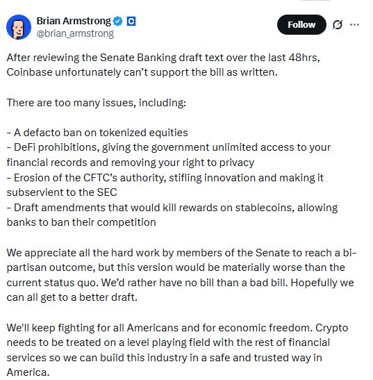 比特币逼近10万美元，美国数字币监管方案面临关键投票，华尔街与币圈“激烈博弈”