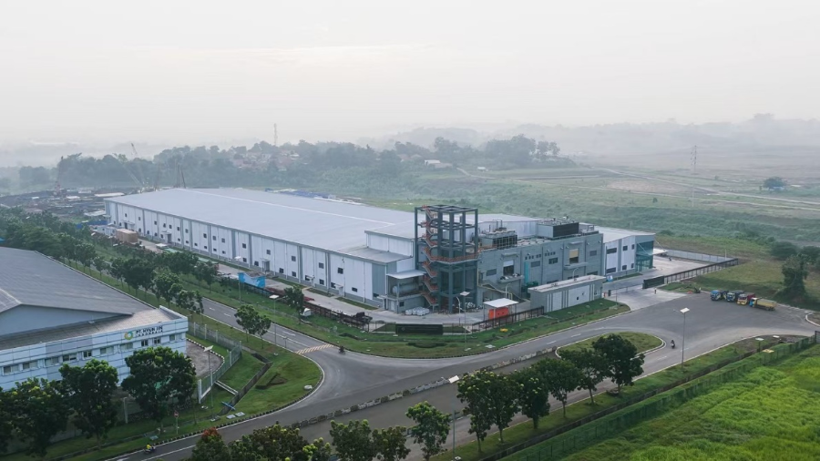         中仑新材旗下印尼基地