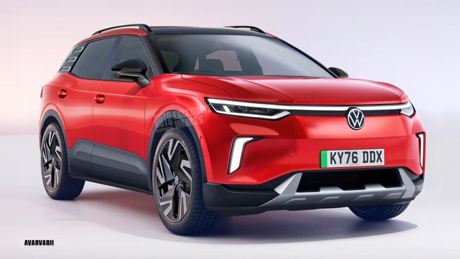 大众ID. Tiguan纯电SUV路测图曝光：续航超640公里