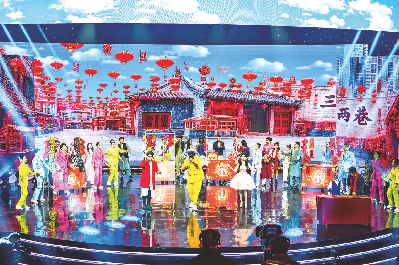 科技骏马奔腾 青春友谊交响