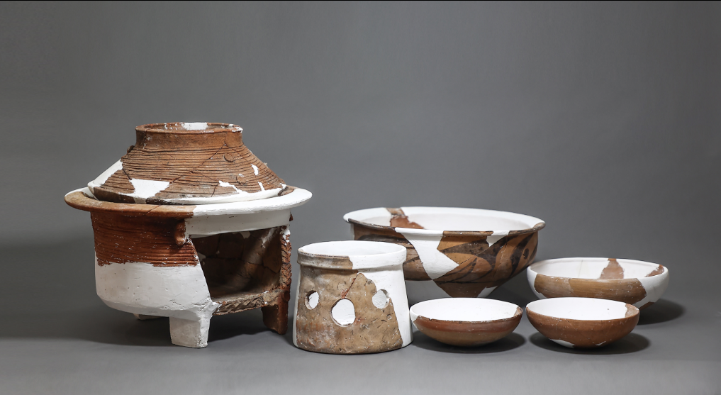 渭南蒋家遗址庙底沟文化H36陶器组合