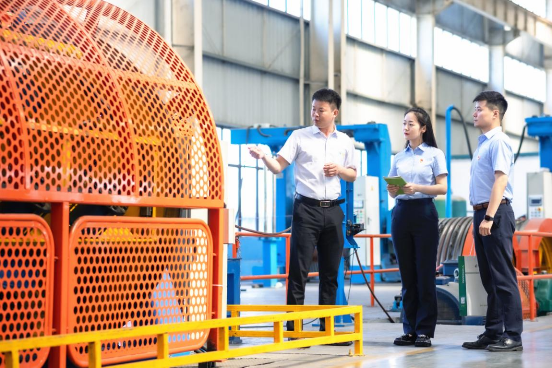 ▲邮储银行安徽省分行支持中小企业发展。