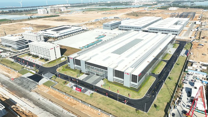 俯瞰湘瓊合作產業園三一（海南）智造產業園。東方市融媒體中心供圖