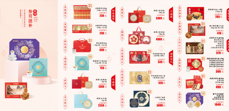 (参茸滋补系列礼盒)